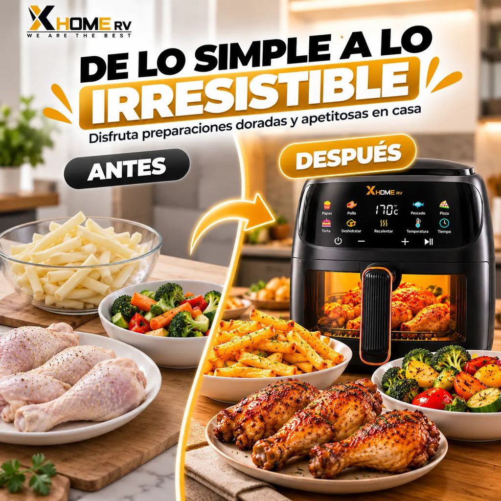 A252 Freidora de Aire Xhome Rv 12 Lt