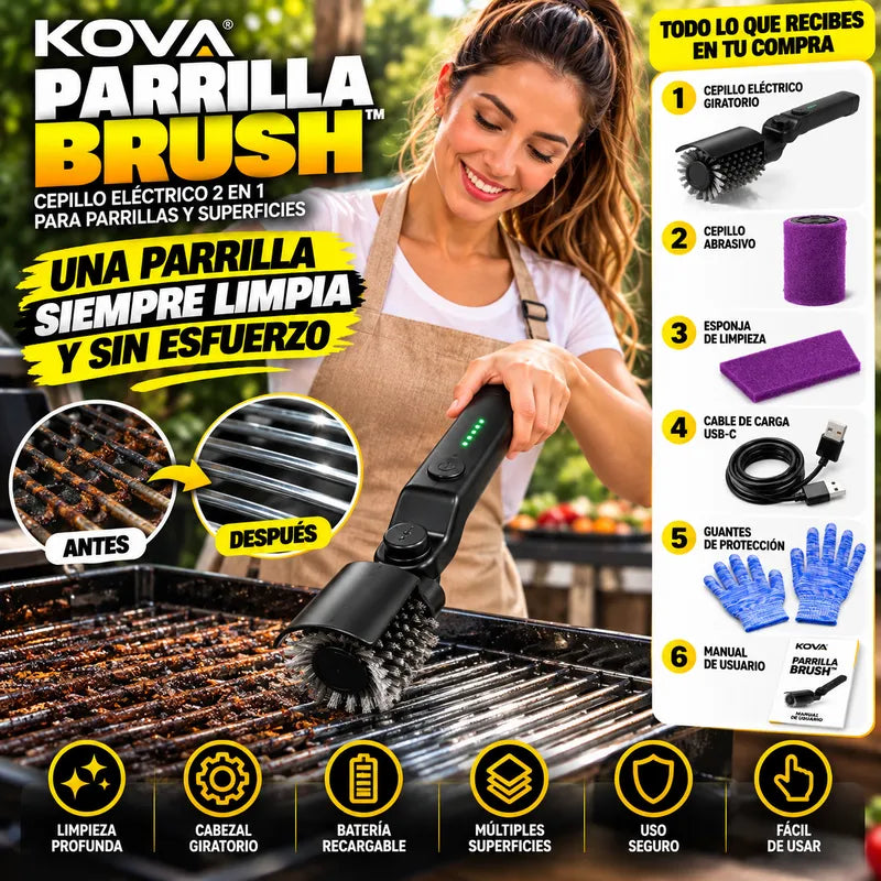 KOVA PARRILLA BRUSH™ – Cepillo Eléctrico para Parrilla